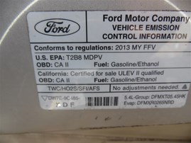 2013 Ford E-250 White 5.4L AT 2WD #F24742
